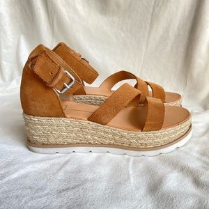 Dolce Vita Liza Platform Espadrille Sandals Size 7